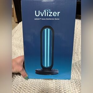 Brand new in box Uvlizer Home Disinfection Device. Sanitizes up to 250 sq feet.